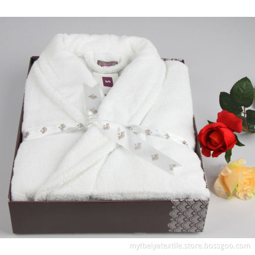 100% cotton wholesale bathrobe